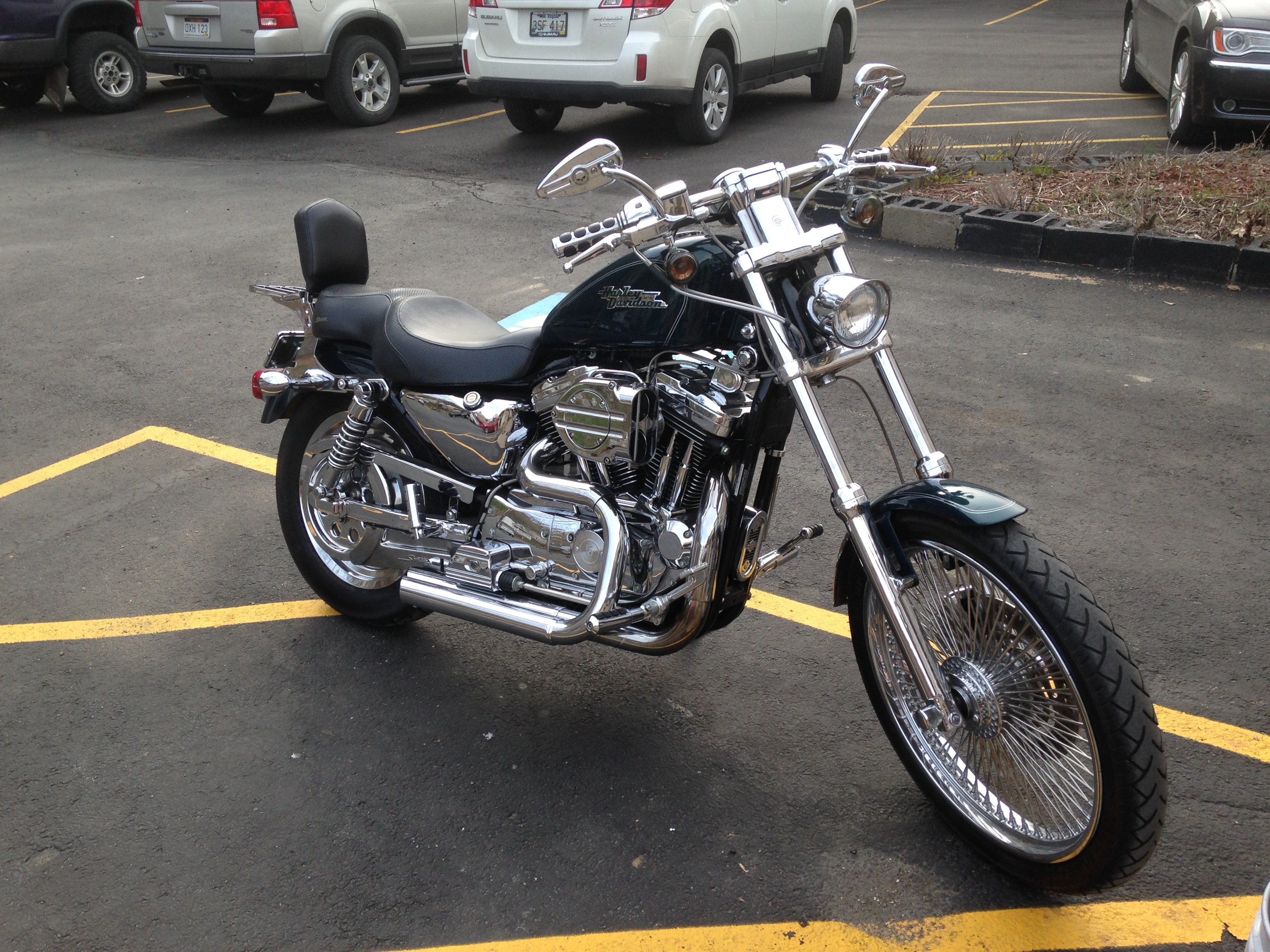 2002 Harley-Davidson® XL1200C Sportster® Custom (green ...
