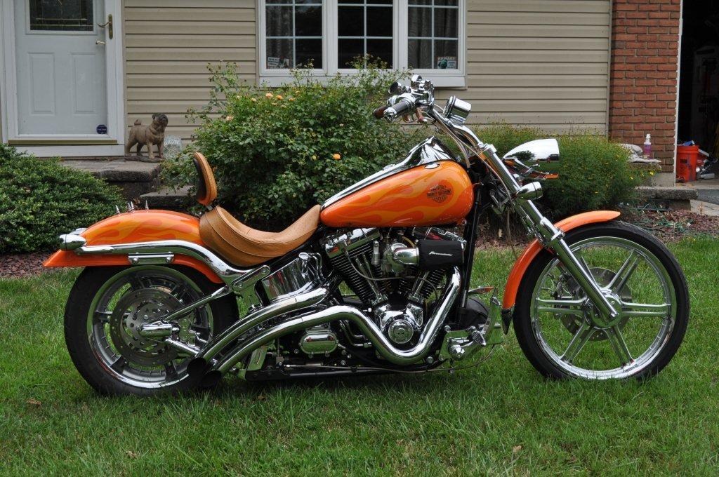 2002 Harley-Davidson® FXSTD/I Softail® Deuce™ (orange on ...