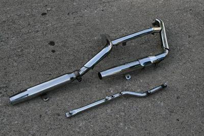 harley davidson stock exhaust